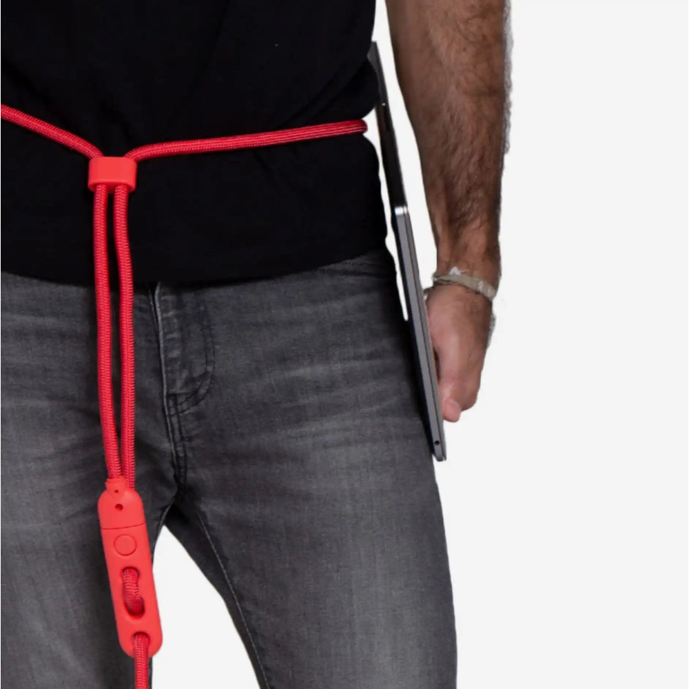 Повідець для собак Zee.Dog - Neon Coral Hands-Free 120 - 240 см, 120 - 240см