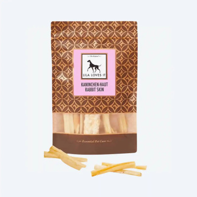 Сушена кроляча шкіра Lila loves it - Rabbit Skin, 100 г, 100г.