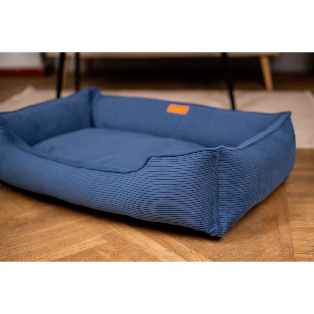 Лежанка Dreamer Denim Velvet - Harley&Cho, (60*40 см.) - S