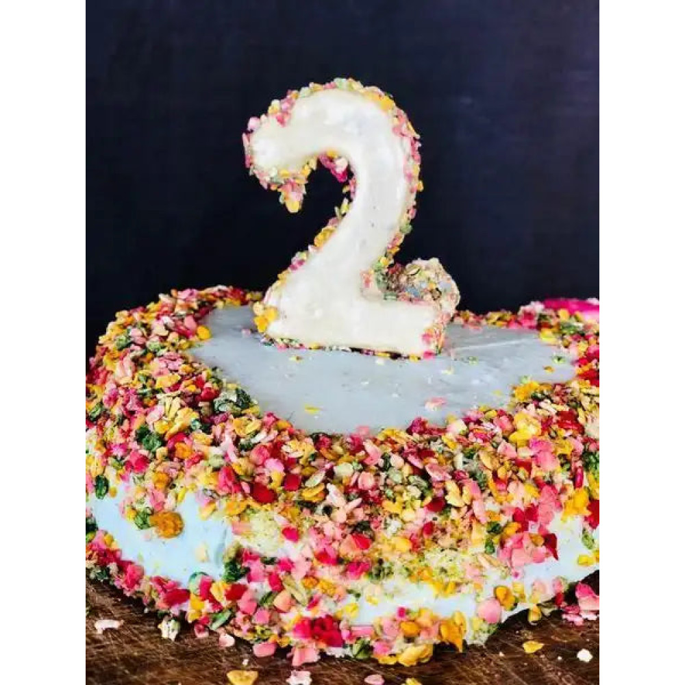 Натуральна веганська посипка для собак Cooka's Cookies Raіnbow Dogfetti 100% овес, 90 грам.
