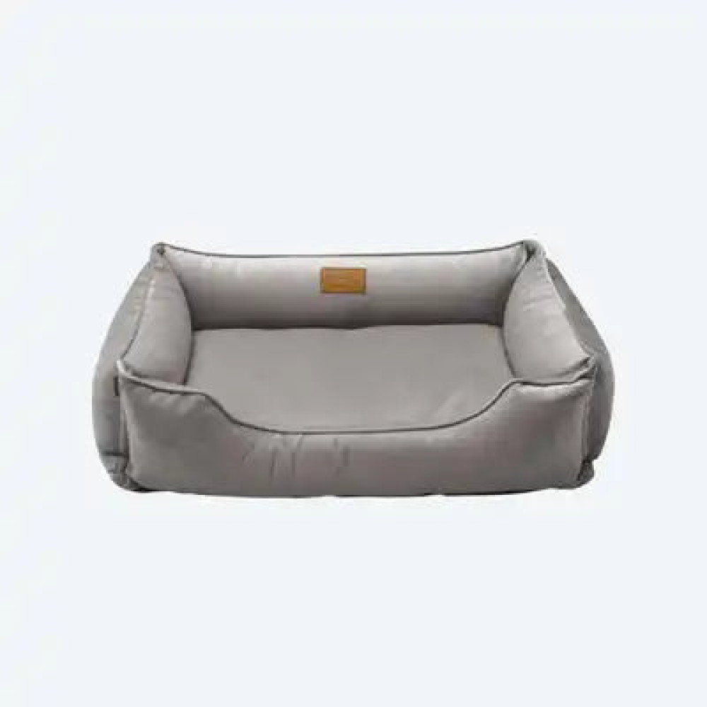 Лежанка для собак Dreamer Velur Gray - Harley&Cho, (60*40 см.) - S