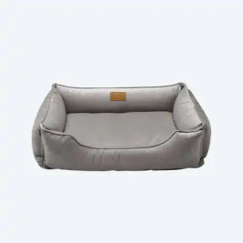Лежанка для собак Dreamer Velur Gray - Harley&Cho, (60*40 см.) - S