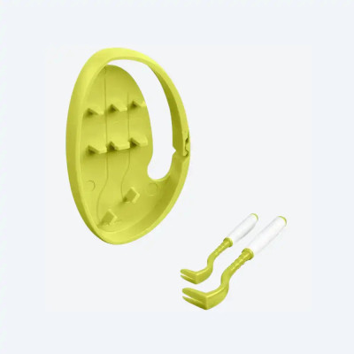 Інструмент для видалення кліщів Tick Twister O`Tom у тримачі, Зелений. 3 шт.