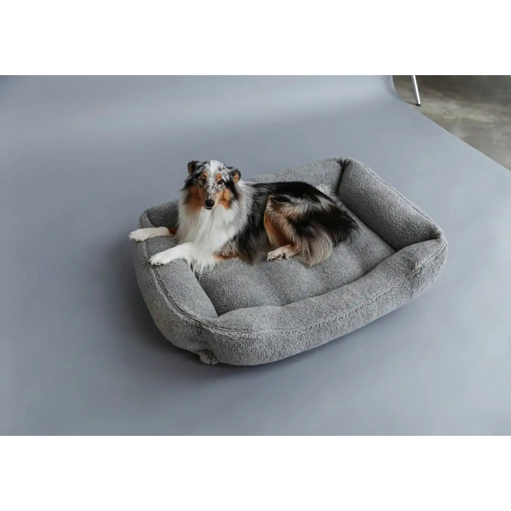 Лежанка Dreamer для собак та котів Fur Gray от Harley&Cho, Сірий (60*45 см.) - S