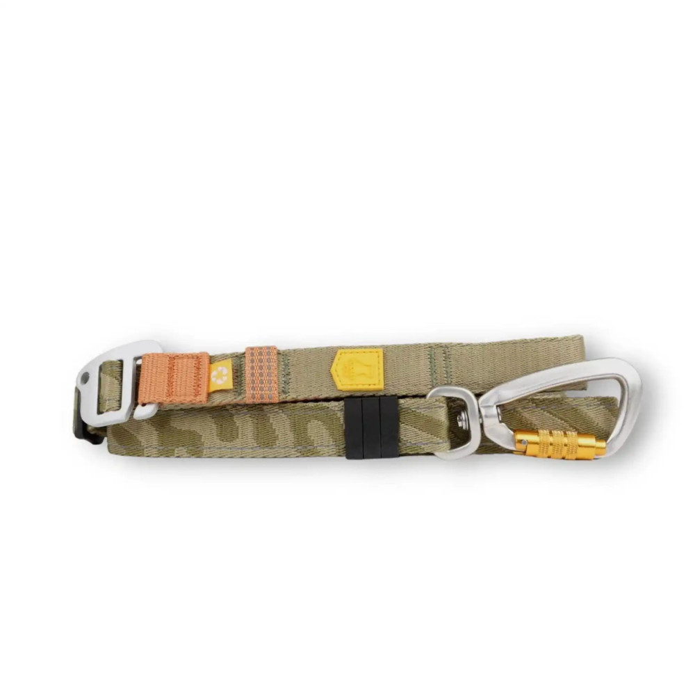 Повідець - перестібка Multi-use для собак Woolly Wolf Roam Adjustable Leash Green Ripple, 170-300 cм.