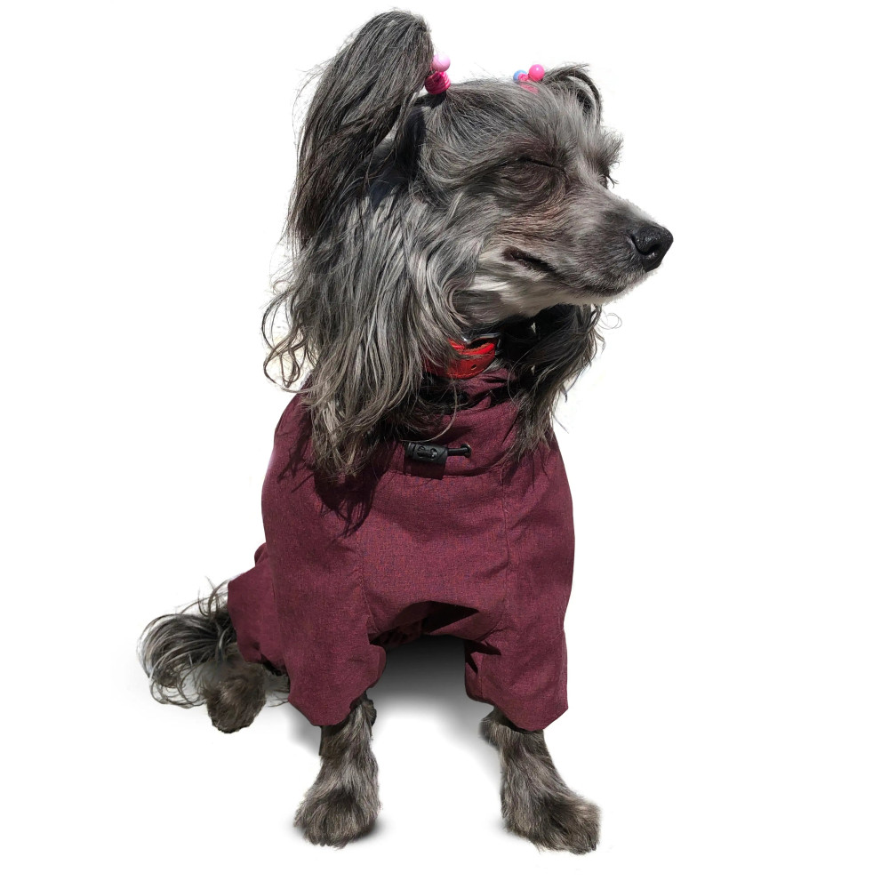 Комбінезон для собак Travis Grayish Red - Noble pet, S