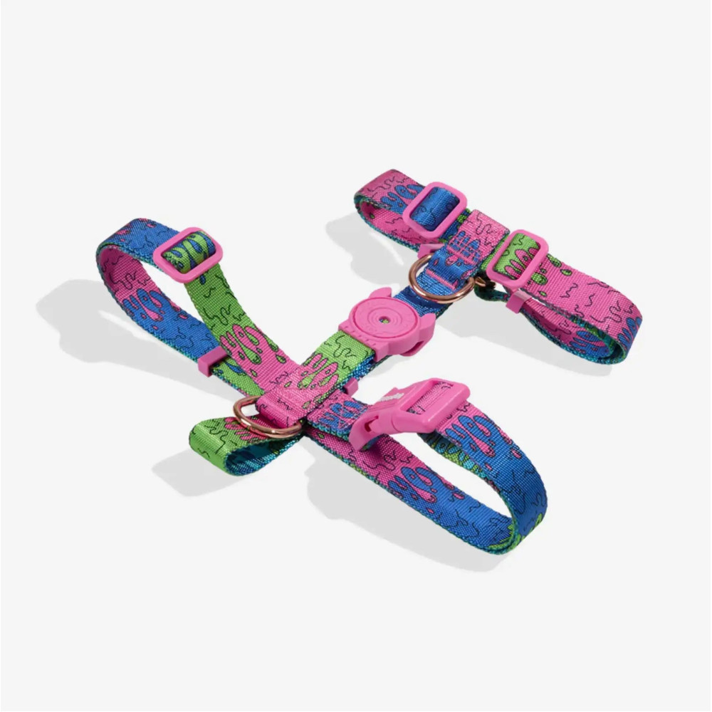 ШЛЕЯ ДЛЯ СОБАК ZEE.DOG - Melted H-HARNESS, Рожевий, XS