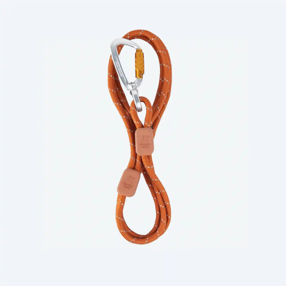 Повідець Woolly Wolf Rope Leash Terracotta - 180см., 8мм-товщина