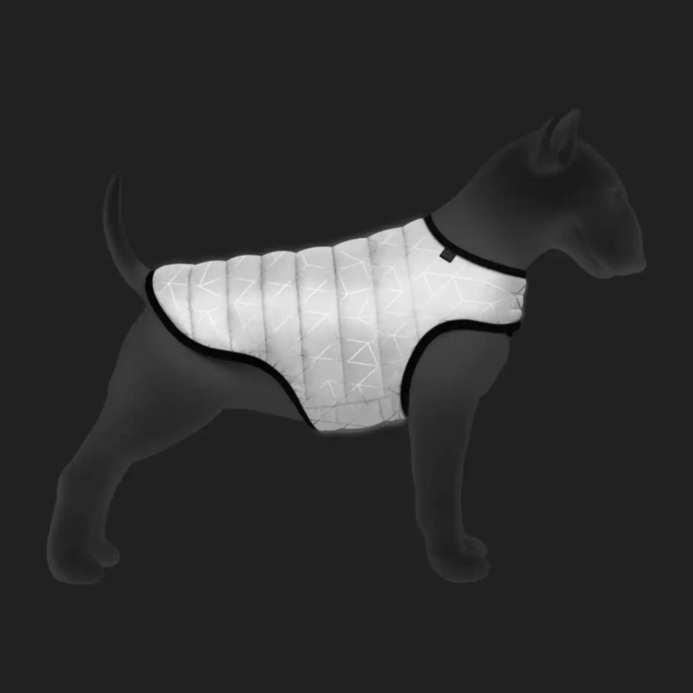 Куртка-накидка для собак WAUDOG Clothes світловідбивна, M