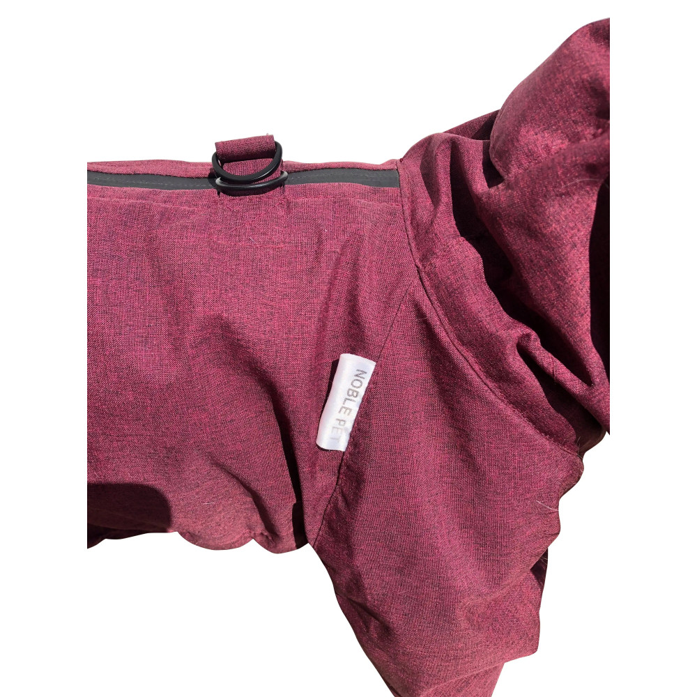 Комбінезон для собак Travis Grayish Red - Noble pet, S