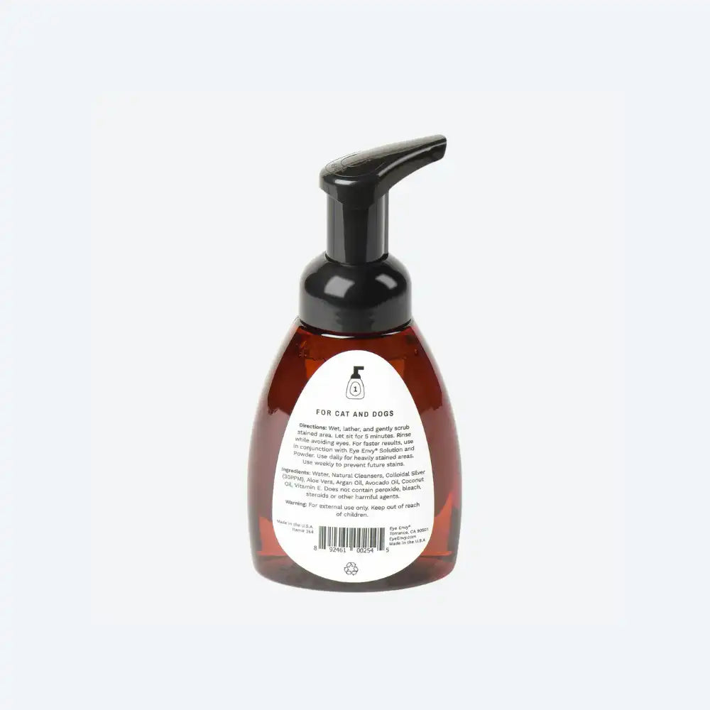 Очищаюча пінка від слізних плям Eye Envy Tear Stain Facial Cleanser 250мл, 250 мл.