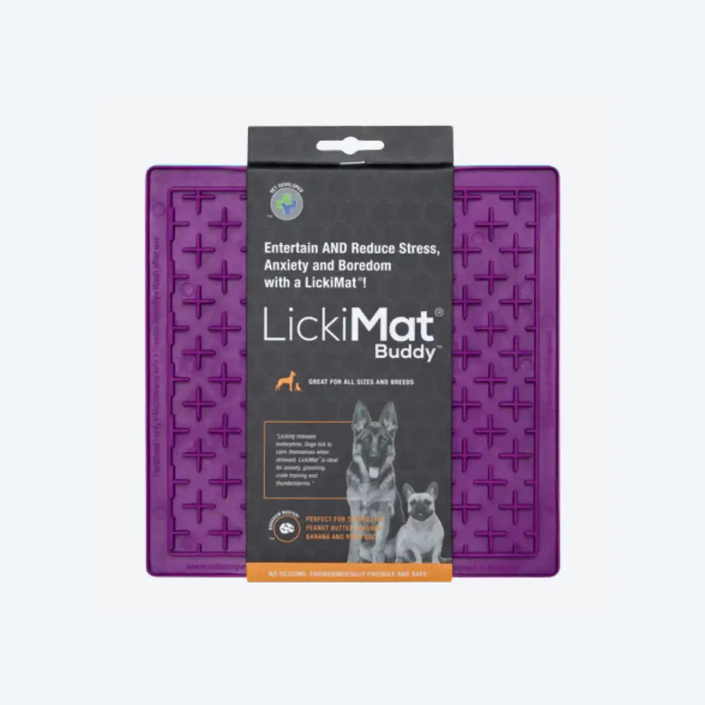 LickiMat Buddy килимок для ласощів Purple, Фіолетовий, Фіолетовий