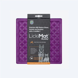 LickiMat Buddy килимок для ласощів Purple, Фіолетовий, Фіолетовий