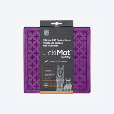 LickiMat Buddy килимок для ласощів Purple, Фіолетовий, Фіолетовий