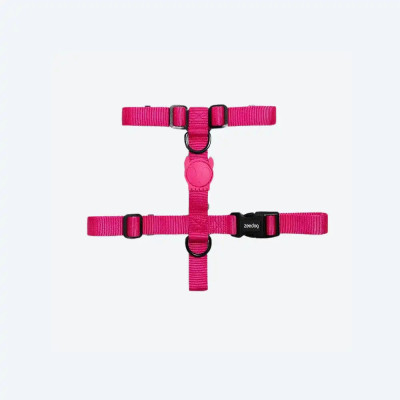 Шлея для собак Zee.Dog - Pink LED H-Harness, XS