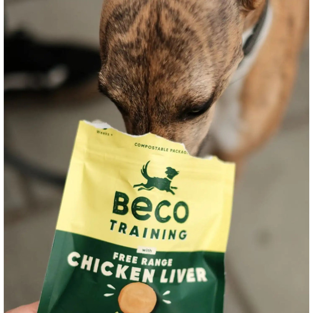 Печиво для собак Beco Pets Куряча печінка з пастернаком і медом 60 г, 60 грам.