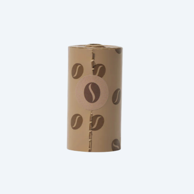 Біорозкладні пакети для прибирання Vetreska Coffee з ароматом кави 23×33 см, 1 рулон