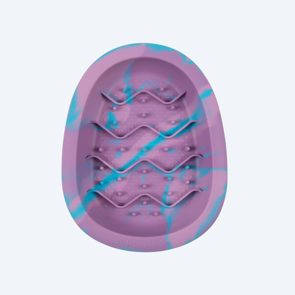 Миска для повільного годування собак і котів Slow Feeder Chewffon Blueberry S 
