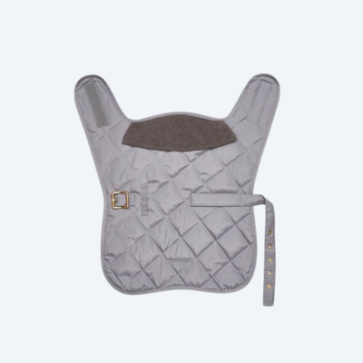 Попона водонепроникна стегана для собак сіро-блакитна Chou Chou - XXS