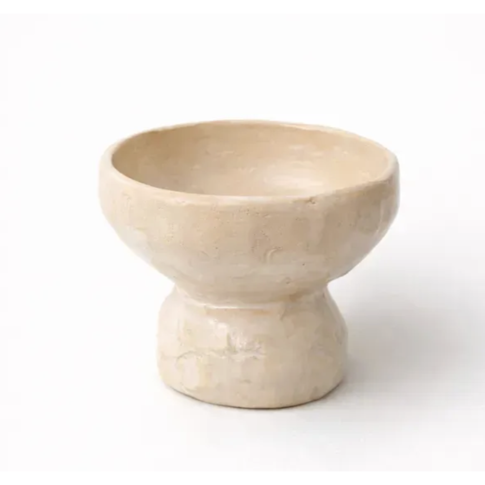 Керамічна мисочка бежева універсальна для собак cup - Chou Chou