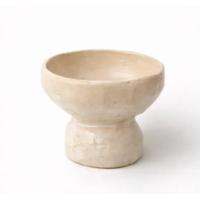 Керамічна мисочка бежева універсальна для собак cup - Chou Chou