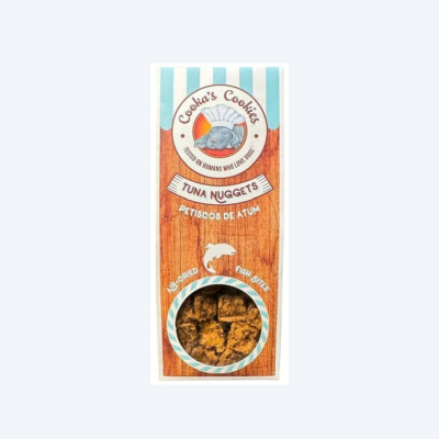 Натуральні сушені ласощі для собак Cooka's Cookies 100% Тунець 70 г