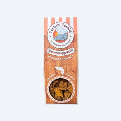 Натуральні сушені ласощі для собак Cooka's Cookies 100% Лосось 70 г