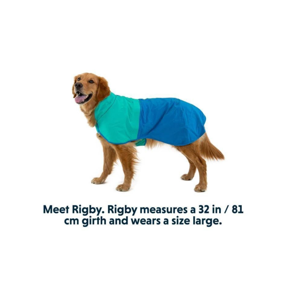 Дощовик для собак Ruffwear Sun Shower™ Блакитно-бірюзовий, XXS