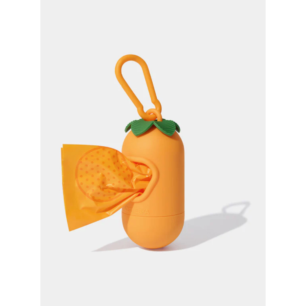Диспенсер з біорозкладними пакетами для собак Vetreska Tangerine з ароматом мандарина