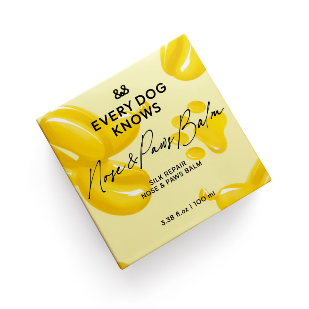 Бальзам для носа та подушечок лап собак SILK REPAIR NOSE & PAWS BALM  Every Dog Knows - 100 мл 