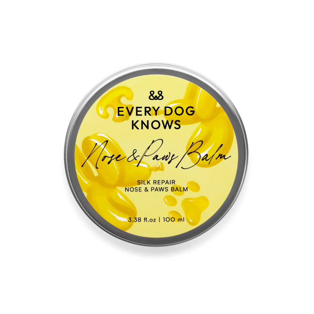 Бальзам для носа та подушечок лап собак SILK REPAIR NOSE & PAWS BALM  Every Dog Knows - 100 мл 