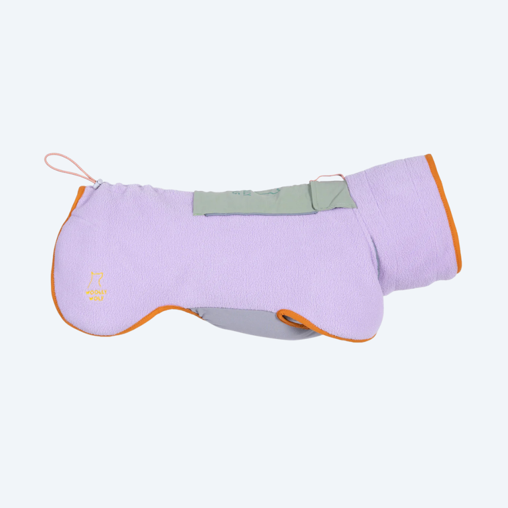 Флісовий пуловер для собак Alpha 360 Lavender Mix Woolly Wolf, 27