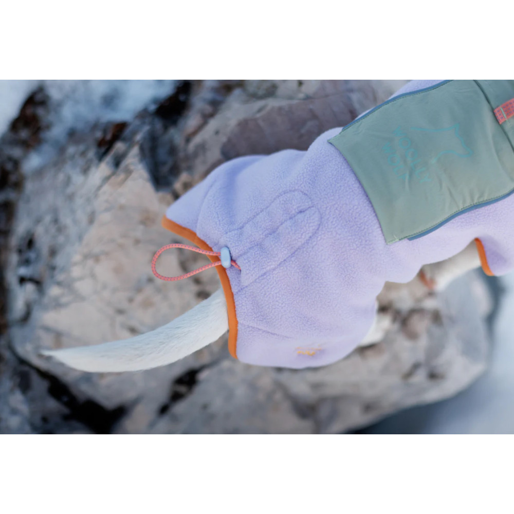 Флісовий пуловер для собак Alpha 360 Lavender Mix Woolly Wolf, 27