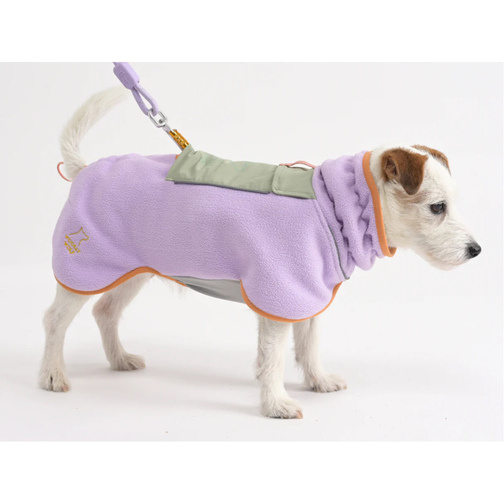 Флісовий пуловер для собак Alpha 360 Lavender Mix Woolly Wolf, 27