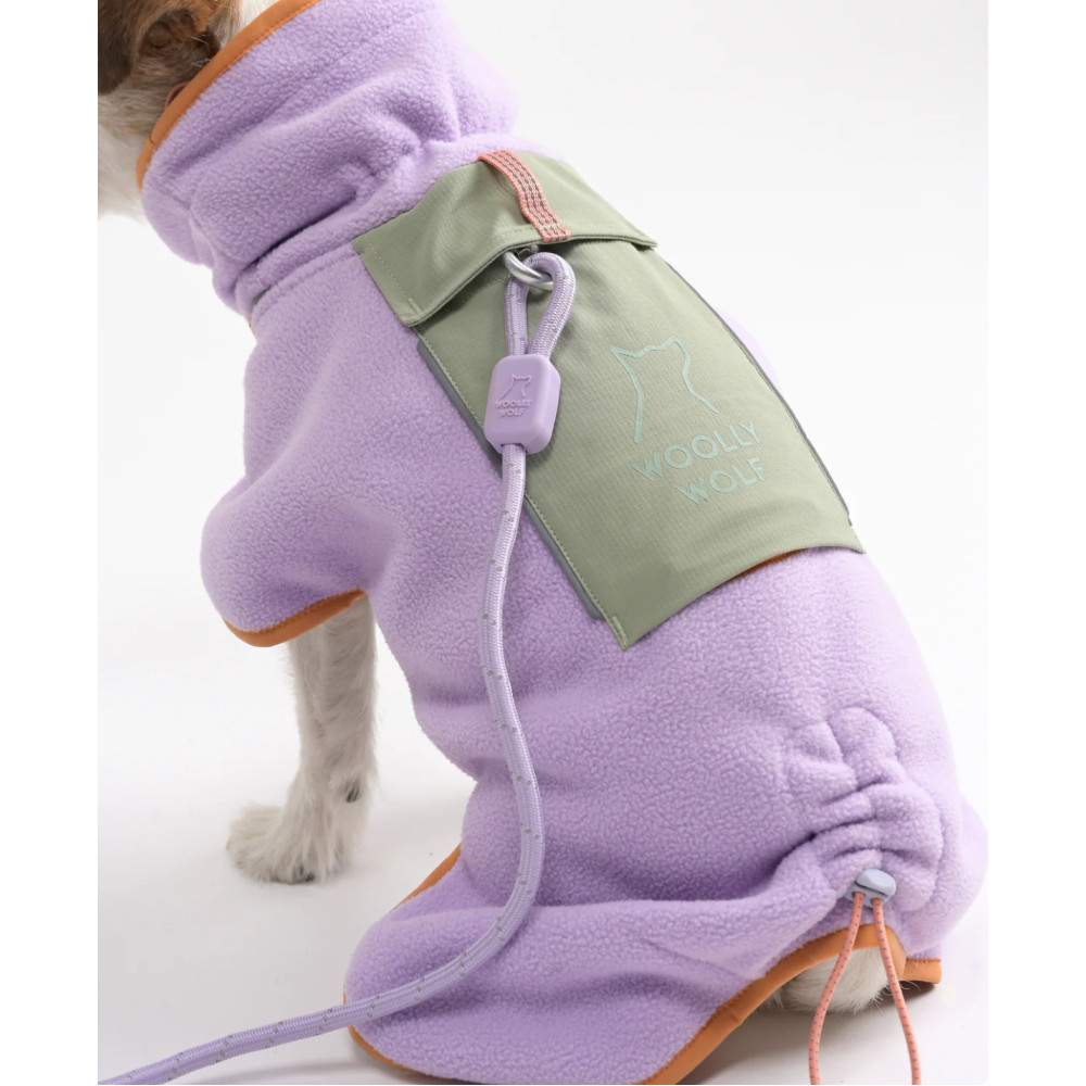 Флісовий пуловер для собак Alpha 360 Lavender Mix Woolly Wolf, 27