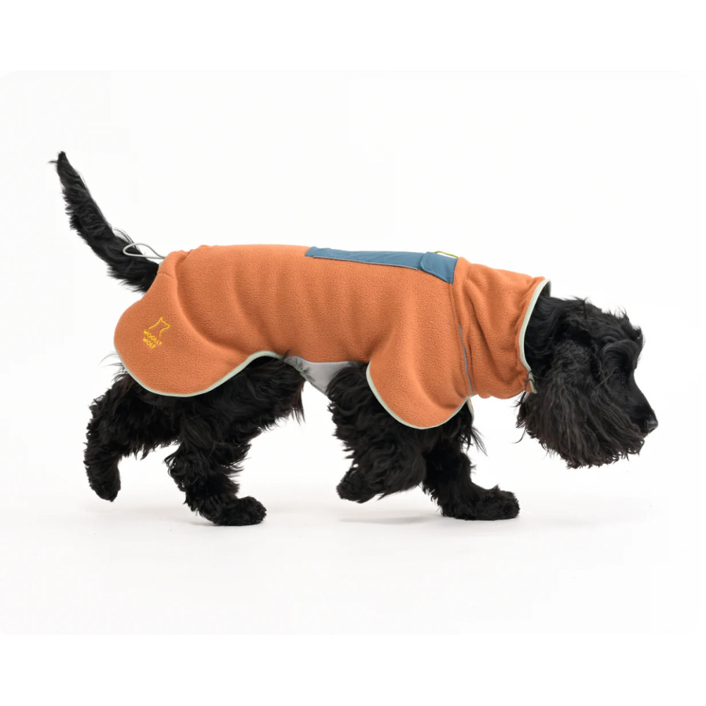Флісовий пуловер для собак Alpha 360 Terracotta Mix Woolly Wolf, 27