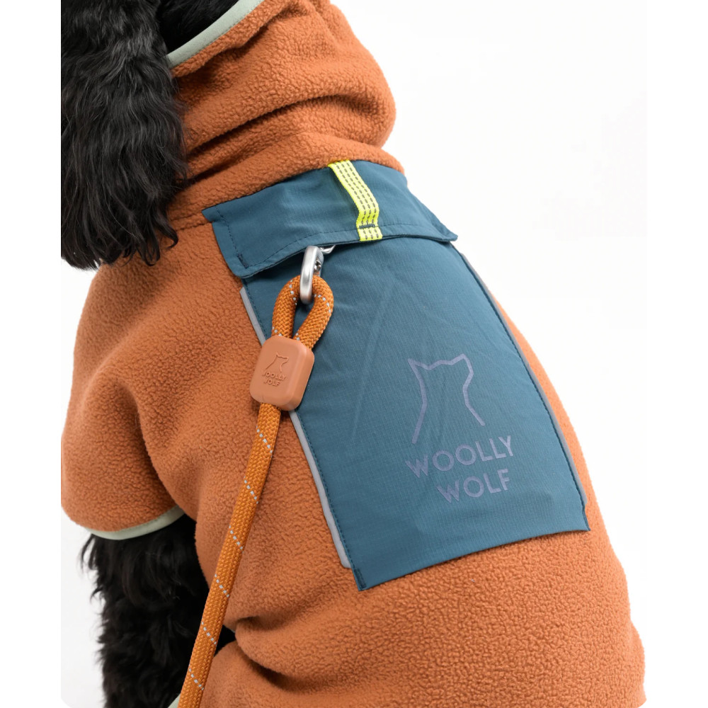 Флісовий пуловер для собак Alpha 360 Terracotta Mix Woolly Wolf, 27