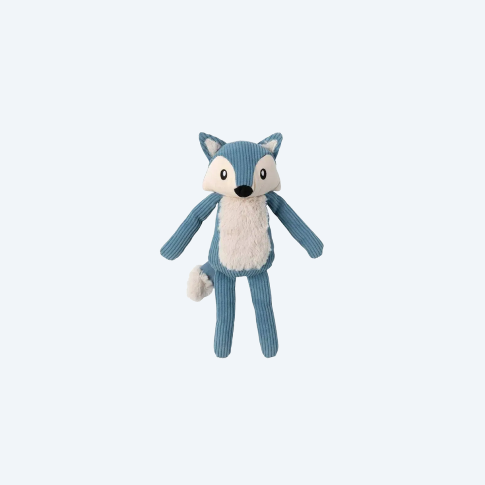 М'яка іграшка для собак FuzzYard Лисичка Блакитний