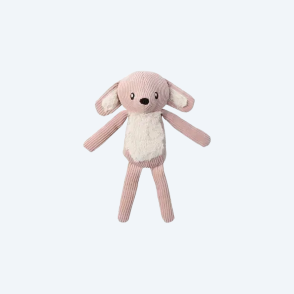 М'яка іграшка для собак FuzzYard Зайчик Рожевий