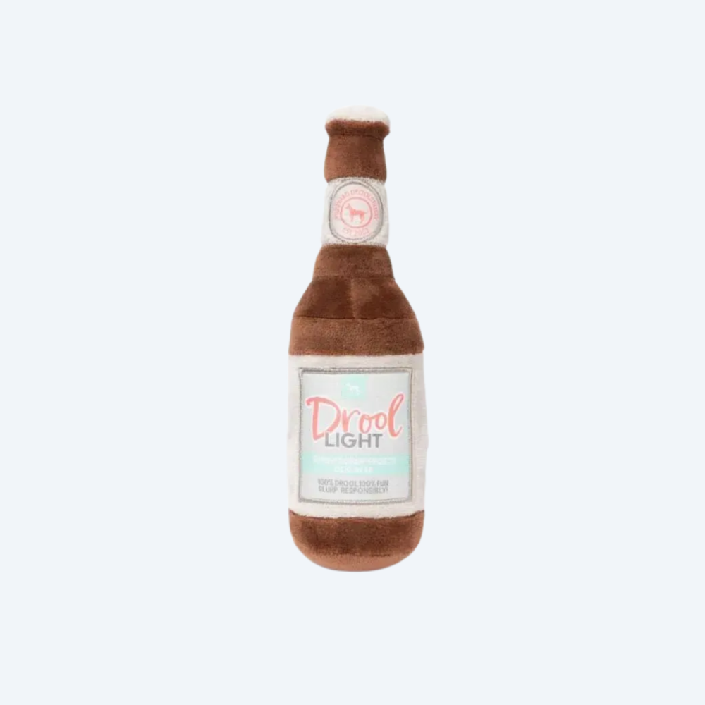 М'яка іграшка для собак FuzzYard Пиво Drool Light