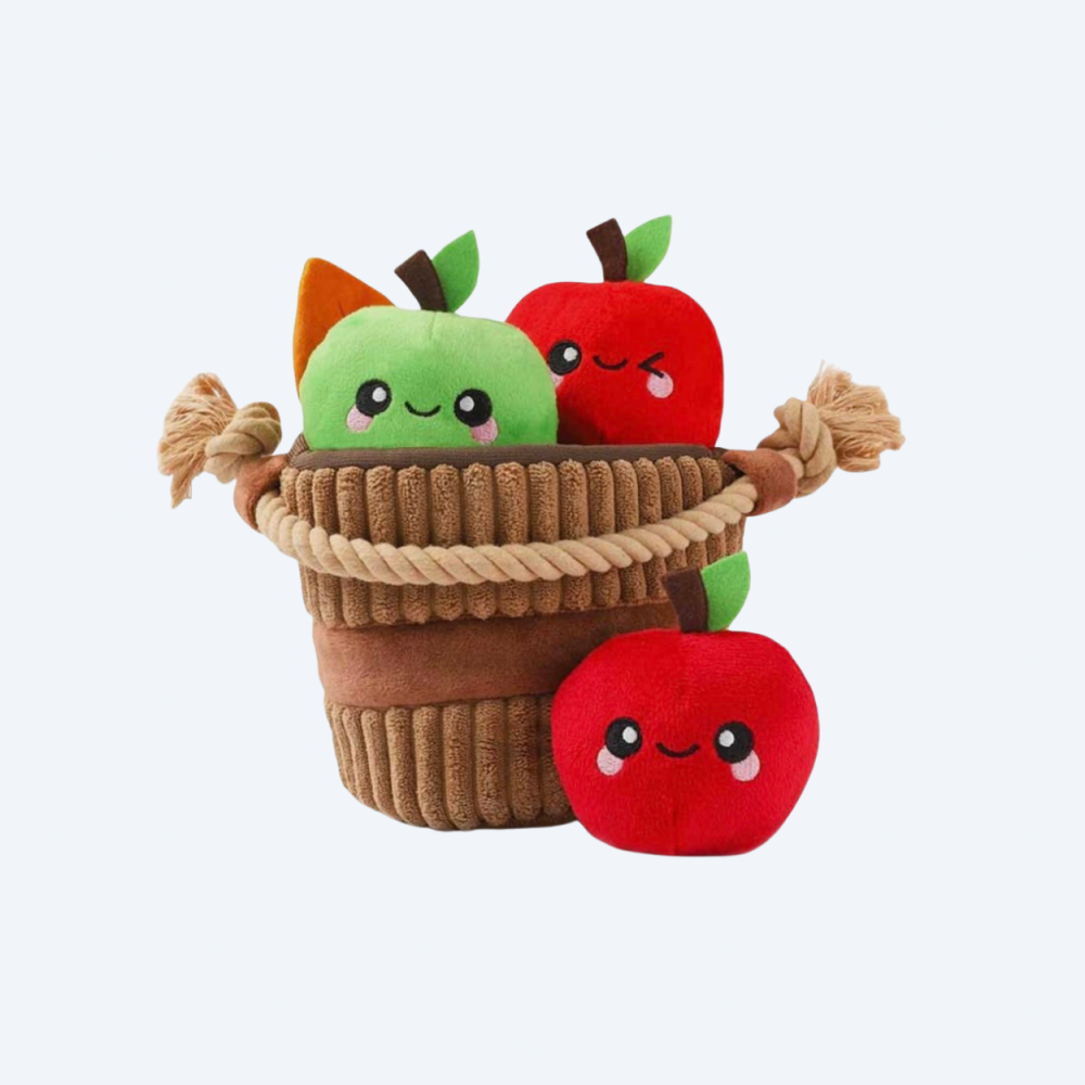 Мʼяка іграшка для собак HugSmart - Apple Basket