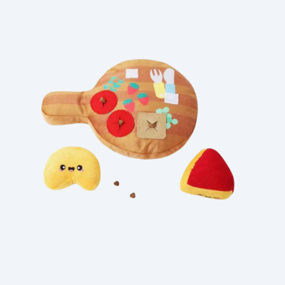 Мʼяка іграшка для собак HugSmart - Cheese board