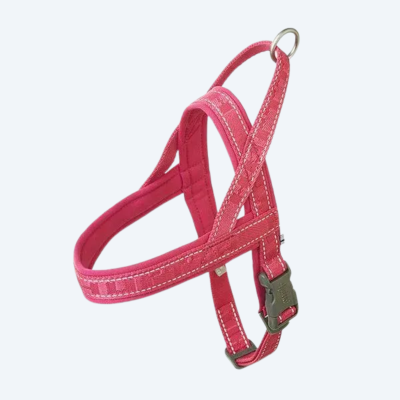 Пом'якшена шлея для собак Hurtta Casual Harness ECO Рожевий 30–35см