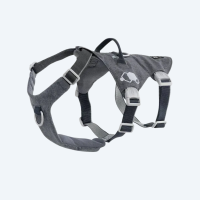Шлейка для собак Hurtta Safeguard Harness ECO Сірий 40–50см