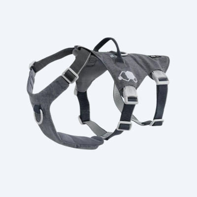 Шлейка для собак Hurtta Safeguard Harness ECO Сірий 40–50см