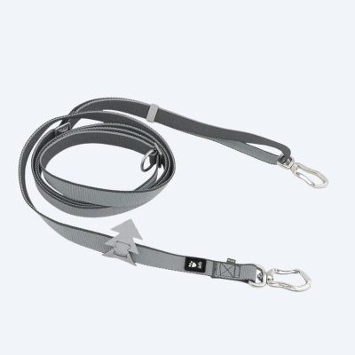 Повідець для собак Hurtta Multilong Leash II Чорний 100–300 см х 20 мм