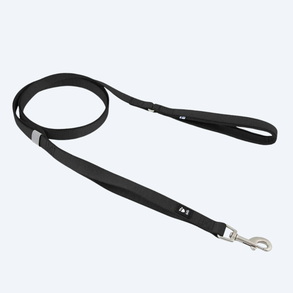 Повідець для собак Hurtta Weekend Warrior Standard Leash чорний 180 х 20 мм
