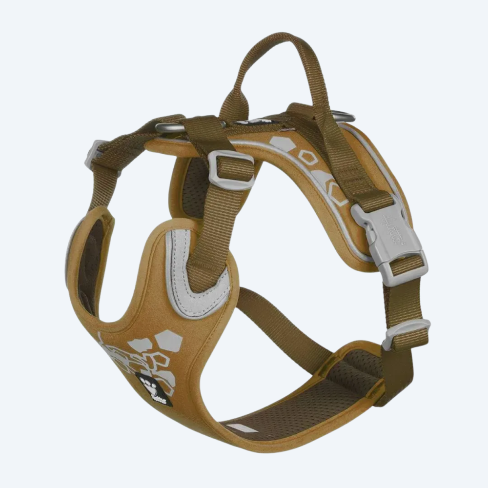 Шлейка для собак пом'якшена Hurtta Weekend Warrior ECO Бежевий 45-60см
