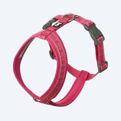 Анатомічна шлейка для собак Hurtta Casual Y-harness рожевий 30–35см