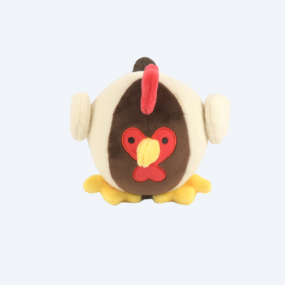 Іграшка для собак Barnyard Buddies – Півник Ryan the Rooster Pet Play, 14,9 см Д x 14,3 см Ш x 14,1 см В